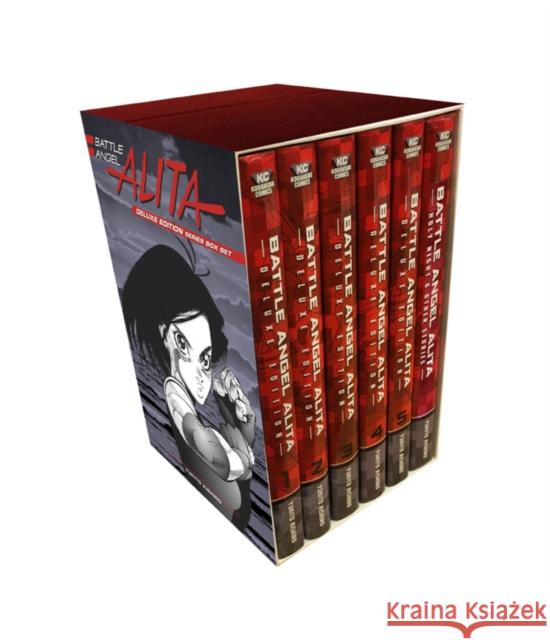 Battle Angel Alita Deluxe Complete Series Box Set Yukito Kishiro 9781632367112 Kodansha Comics - książka