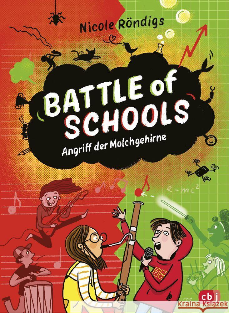 Battle of Schools - Angriff der Molchgehirne Röndigs, Nicole 9783570180808 cbj - książka