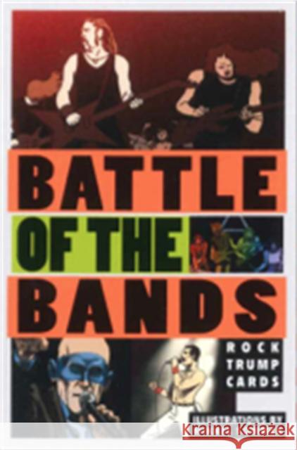 Battle of the Bands : Rock Trump Cards Stephen Ellcock 9781856699877 Thames & Hudson Non Book - książka