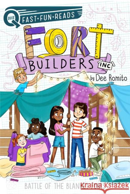 Battle of the Blanket Forts: Fort Builders Inc. 3 Romito, Dee 9781534452442 Aladdin - książka