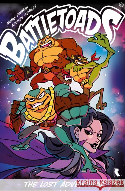 Battletoads - The Lost Adventure Simon Furman 9781787743908 Titan Books Ltd - książka
