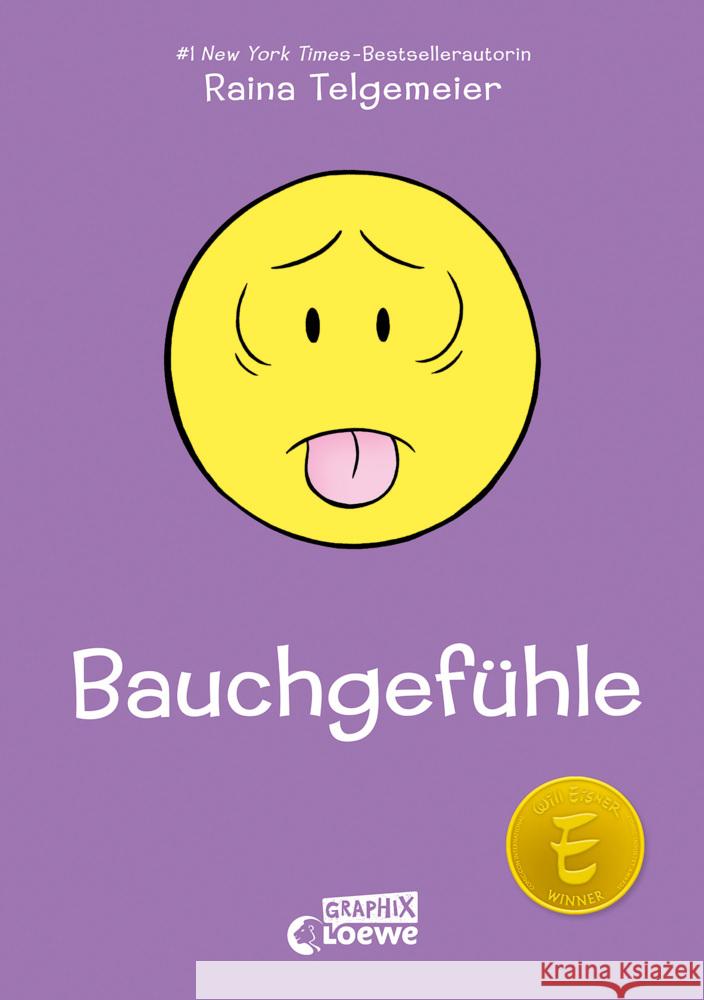 Bauchgefühle Telgemeier, Raina 9783743209954 Loewe - książka
