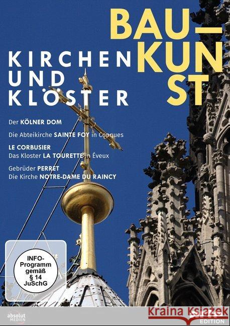 Baukunst Kirchen und Klöster, 1 DVD-Video : PAL. DE  9783848810550 absolut - książka