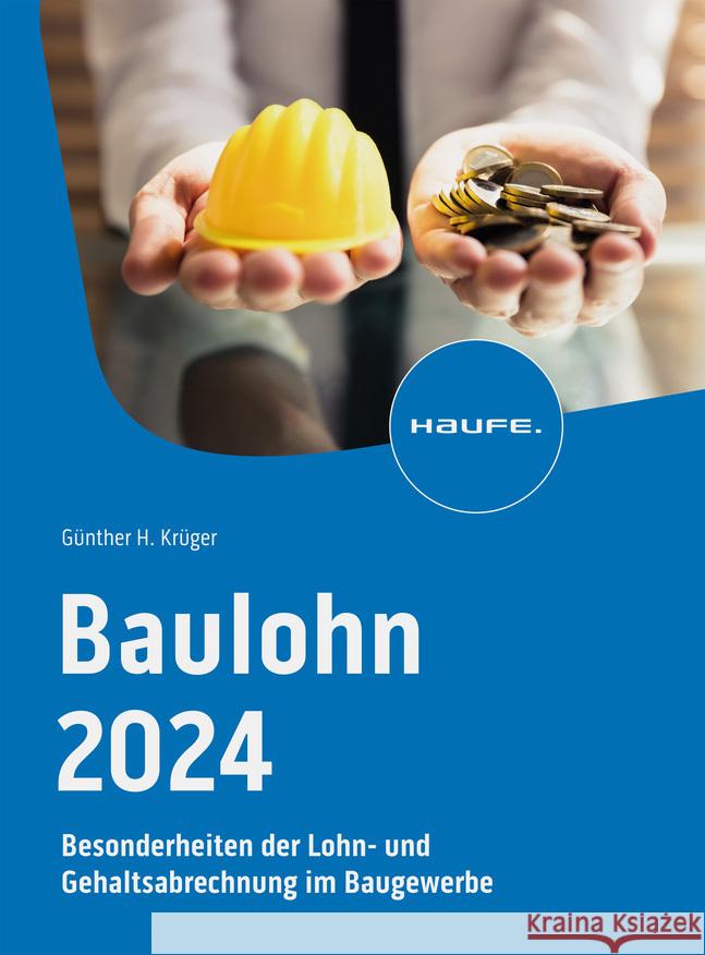 Baulohn 2024 Krüger, Günther 9783648176665 Haufe - książka