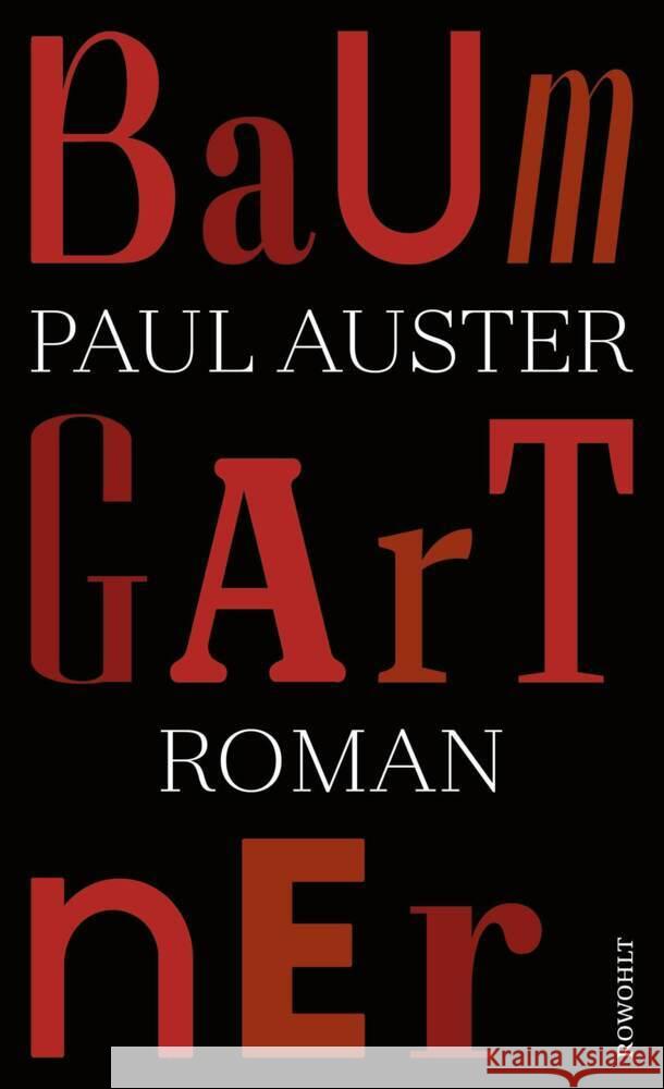 Baumgartner Auster, Paul 9783498003937 Rowohlt, Hamburg - książka