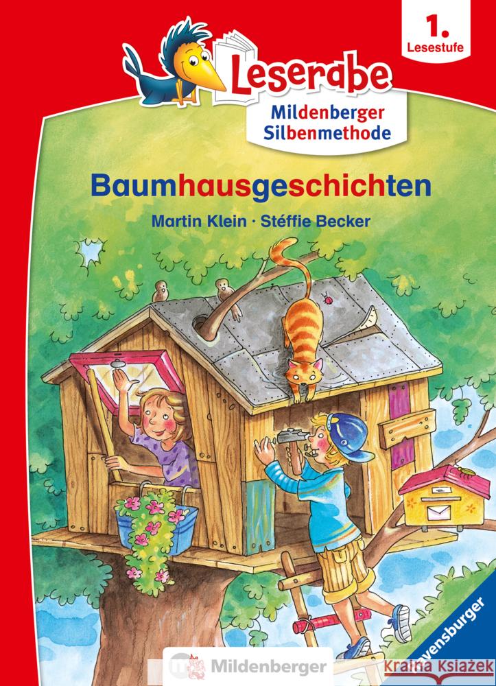 Baumhausgeschichten - Leserabe ab 1. Klasse - Erstlesebuch für Kinder ab 6 Jahren (mit Mildenberger Silbenmethode) Klein, Martin 9783473461943 Ravensburger Verlag - książka