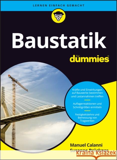 Baustatik fur Dummies Bruckner, Susanne 9783527722518 Wiley - książka