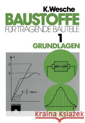 Baustoffe Für Tragende Bauteile: Band 1: Grundlagen. Baustoffkenngrößen, Meß- Und Prüftechnik, Statistik Und Qualitätssicherung Wesche, Karlhans 9783322801906 Vieweg+teubner Verlag - książka