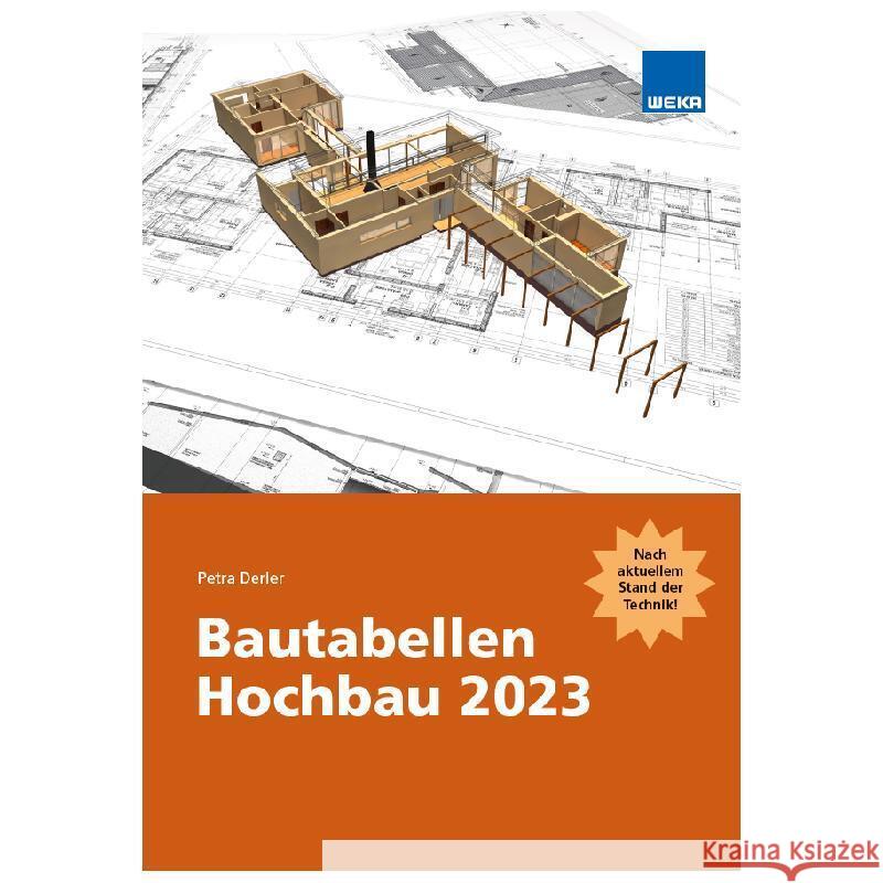 Bautabellen Hochbau 2023 Petra Derler 9783811104648 WEKA MEDIA - książka