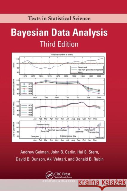 Bayesian Data Analysis Andrew Gelman John B. Carlin Hal S. Stern 9781439840955 Taylor & Francis Ltd - książka