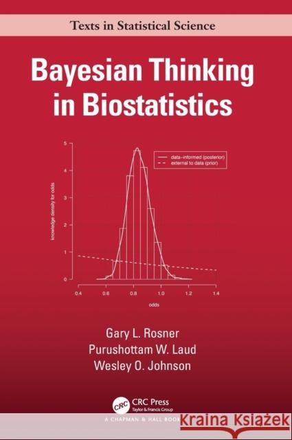 Bayesian Thinking in Biostatistics Rosner, Gary L. 9781439800089 Chapman & Hall/CRC - książka