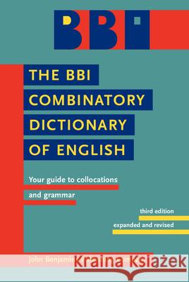 BBI COMBINATORY DICTIONARY OF ENGLISH  9789027232601 JOHN BENJAMINS PUBLISHING CO - książka