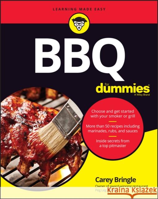 BBQ For Dummies Carey Bringle 9781119592457 For Dummies - książka