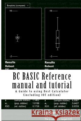 BC BASIC Reference manual and tutorial Smith, Peter D. 9781517450670 Createspace - książka