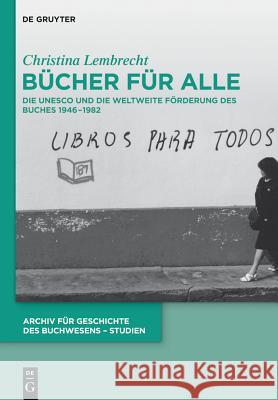 Bücher für alle Lembrecht, Christina 9783110303117 Walter de Gruyter - książka