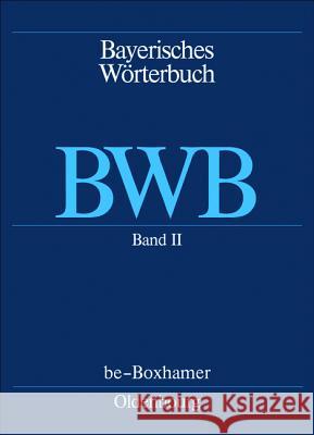Be - Boxhamer  9783486707038 Oldenbourg Wissenschaftsverlag - książka