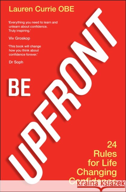 Be UPFRONT Lauren Currie 9781907312694 John Wiley and Sons Ltd - książka