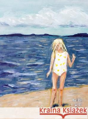 Beach Girl: Large Blank Notebook Gilbert Pepper 9781925991840 Nooobooks - książka