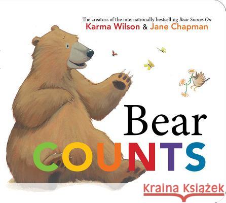 Bear Counts Karma Wilson Jane Chapman 9781481499521 Little Simon - książka