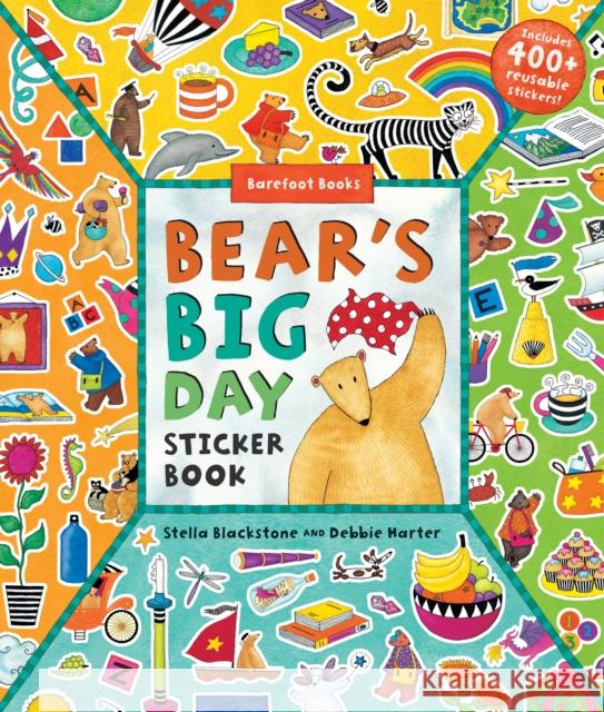 Bear's Big Day Sticker Book Stella Blackstone 9781646867165 Barefoot Books Ltd - książka