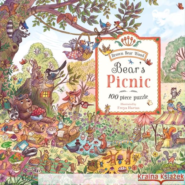 Bear's Picnic Puzzle  9781913520519 Magic Cat Publishing - książka