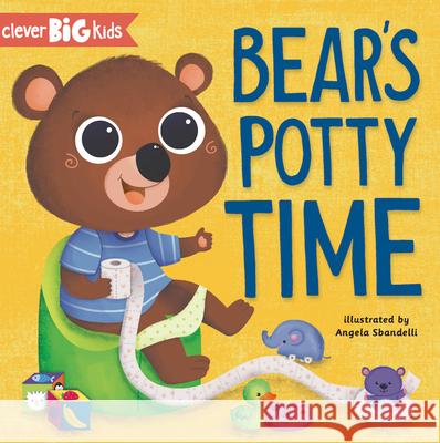 Bear's Potty Time Clever Publishing 9781951100551 Clever Publishing - książka