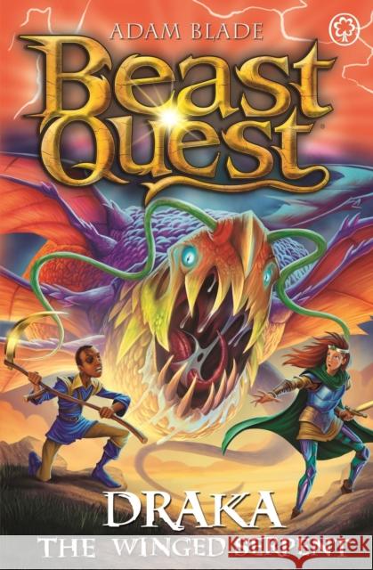 Beast Quest: Draka the Winged Serpent: Series 29 Book 3 Adam Blade 9781408367469 Hachette Children's Group - książka