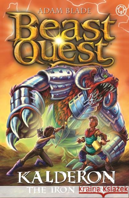 Beast Quest: Kalderon the Iron Bear: Series 29 Book 1 Adam Blade 9781408367421 Hachette Children's Group - książka