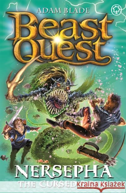 Beast Quest: Nersepha the Cursed Siren: Series 22 Book 4 Adam Blade 9781408343418 Hachette Children's Group - książka