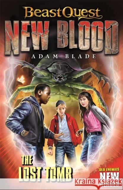 Beast Quest: New Blood: The Lost Tomb: Book 3 Adam Blade 9781408361412 Hachette Children's Group - książka