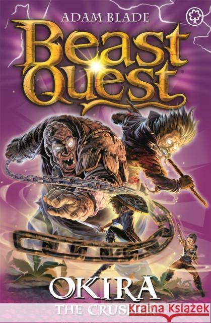 Beast Quest: Okira the Crusher: Series 20 Book 3 Adam Blade 9781408343234 Hachette Children's Group - książka