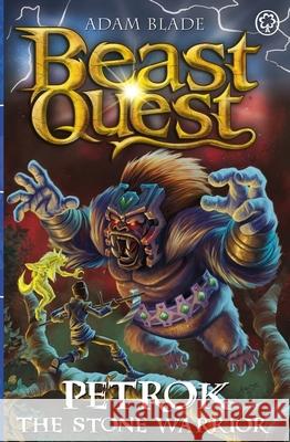 Beast Quest: Petrok the Stone Warrior: Series 31 Book 4  9781408371978 Hachette Children's Group - książka