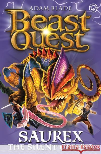 Beast Quest: Saurex the Silent Creeper: Series 17 Book 4 Adam Blade 9781408340844 Hachette Children's Group - książka