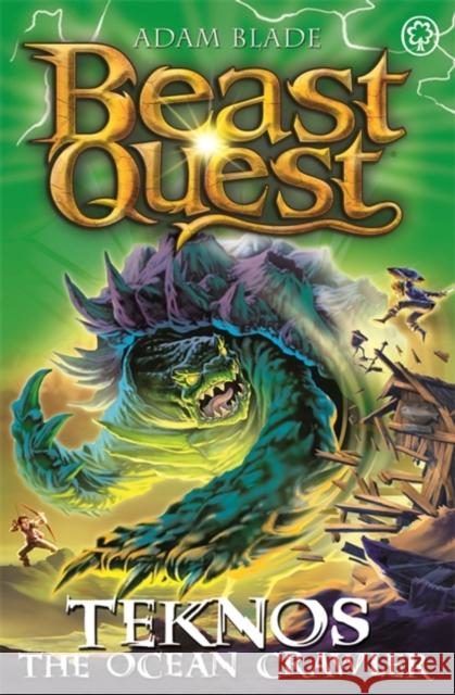 Beast Quest: Teknos the Ocean Crawler: Series 26 Book 1 Adam Blade 9781408362143 Hachette Children's Group - książka