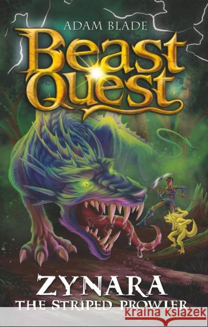 Beast Quest: Zynara the Striped Prowler: Series 32 Book 2 Adam Blade 9781408372012 Hachette Children's Group - książka