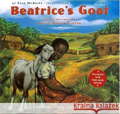 Beatrice's Goat Page McBrier Lori Lohstoeter Hillary Rodham Clinton 9780689869907 Aladdin Paperbacks - książka