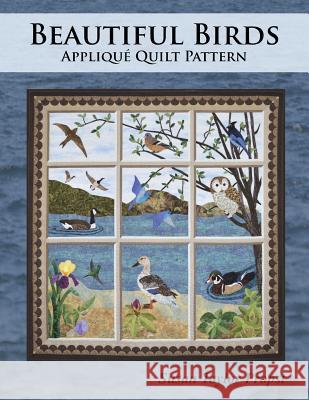 Beautiful Birds: Applique Quilt Pattern Susan Taylor Propst 9781503388796 Createspace Independent Publishing Platform - książka