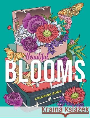 Beautiful Blooms Coloring Book Jessica Mazurkiewicz 9780486852768 Dover Publications - książka