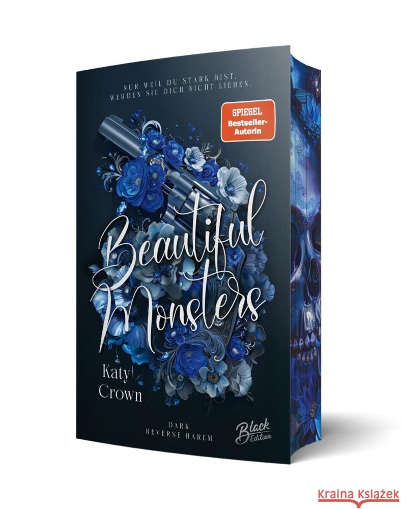 Beautiful Monsters | Mit wunderschönem Farbschnitt Crown, Katy 9783989427020 Black Edition - książka