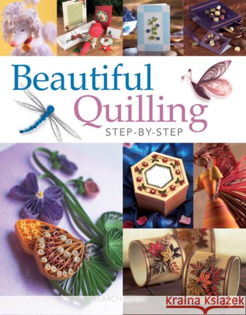 Beautiful Quilling Step-by-Step Janet Wilson 9781844485109 Search Press Ltd - książka