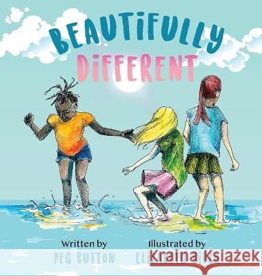 Beautifully Different Peg Button Elizabeth Bibza 9781736071502 Bridge Creek Press - książka