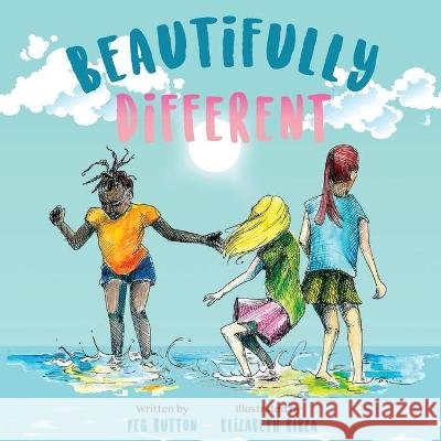 Beautifully Different Peg Button Elizabeth Bibza 9781736071519 Bridge Creek Press - książka