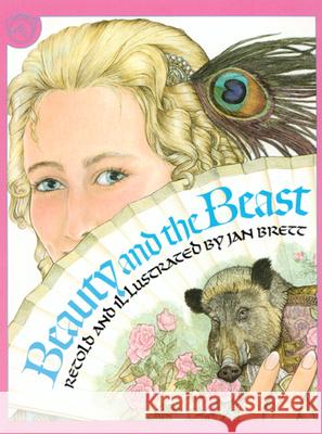 Beauty and the Beast Jan Brett 9780395557020 Clarion Books - książka