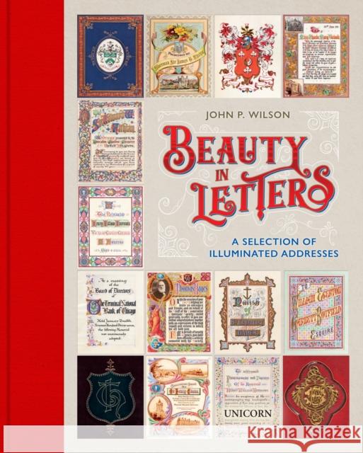 Beauty in Letters: A Selection of Illuminated Addresses John Wilson 9781913491376 Unicorn Publishing Group - książka