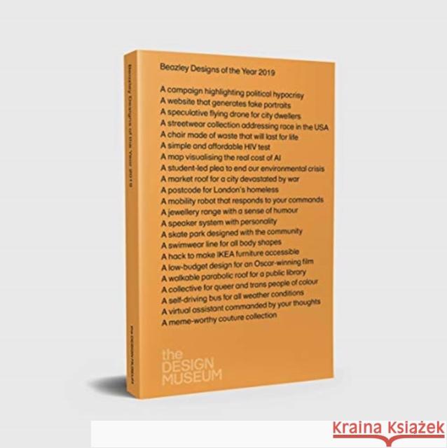 Beazley Designs of the Year 2019 Maria McLintock 9781872005447 Design Museum - książka