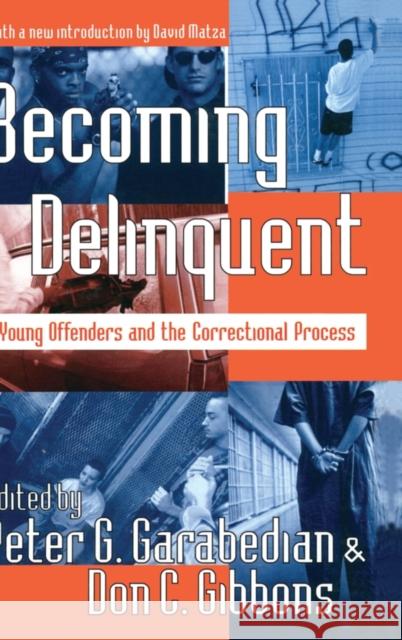 Becoming Delinquent: Young Offenders and the Correctional Process Peter G. Garabedian, Don C. Gibbons 9781138519275 Taylor and Francis - książka