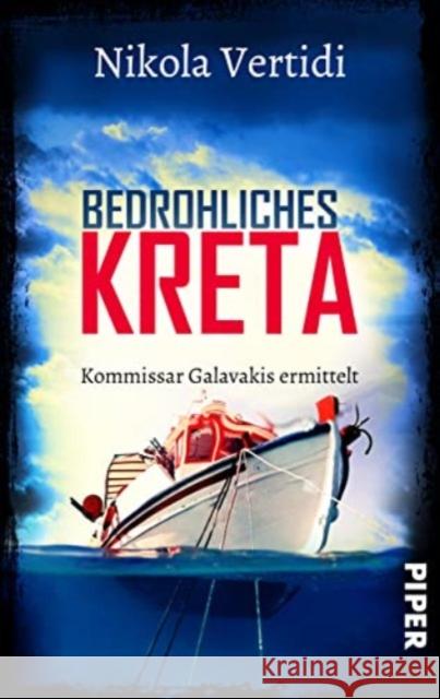 Bedrohliches Kreta Vertidi, Nikola 9783492506007 Piper Spannungsvoll - książka