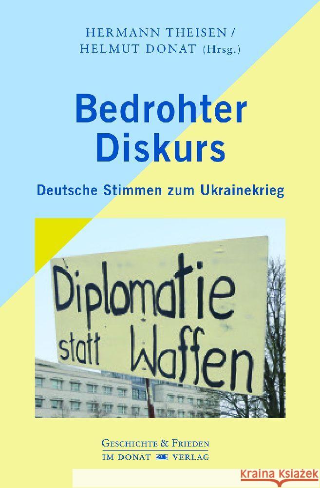 Bedrohter Diskurs  9783949116216 Donat - książka