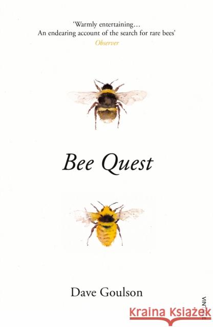 Bee Quest Goulson Dave 9781784704803 Vintage Publishing - książka