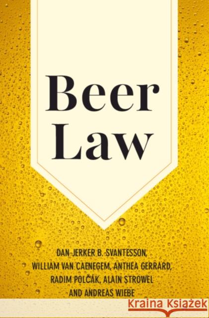 Beer Law Andreas (Georg-August-Universitat, Gottingen, Germany) Wiebe 9781009632577 Cambridge University Press - książka